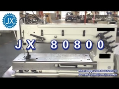 Jedwabista i gładka maszyna do szycia z pojedynczym i podwójnym łańcuchem z długim ramieniem do bezpieczeństwa dużych toreb o dużej pojemności