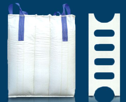 Wewnętrzna przegroda 1-2T Białe torby Fibc Jumbo Materiał PP wielokrotnego użytku