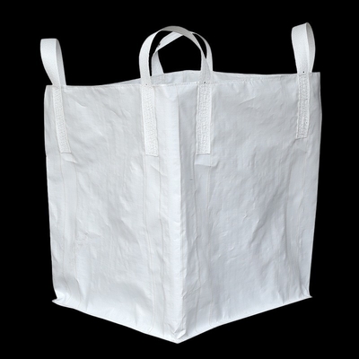 Elastyczna torba IBCS do recyklingu Cross Corner Bulk 110 * 110 * 110 cm Side Hung