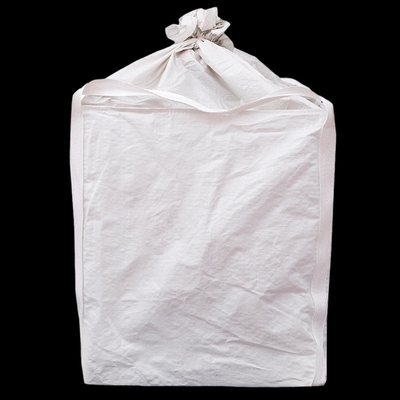 FIBC Circular Jumbo Bag Duffle Top Bulk Bag 4 Loop Powlekane UV